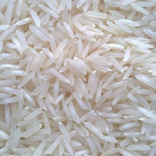 Naturally Grown and Dried White Sharbati Raw Basmati Rice