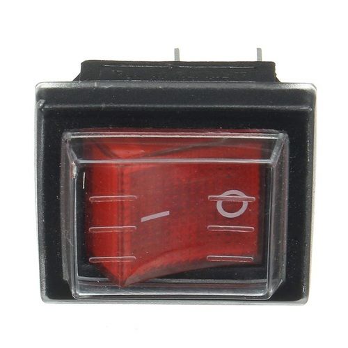 Light Weight Rectangular Electric Plastic On And Off Battery Switch