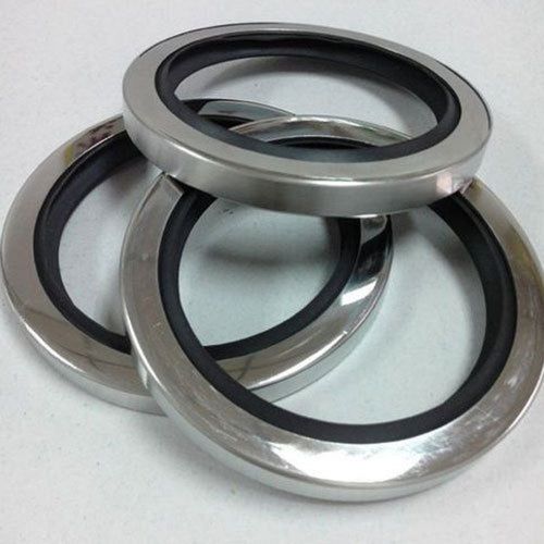 Silver Rubber Industrial Oil Seal For Protecting Shaft And Bearing