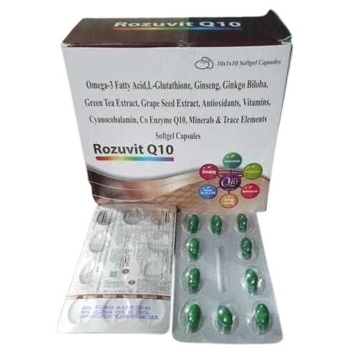 Omega 3 Fatty Acid And Multivitamins Capsule