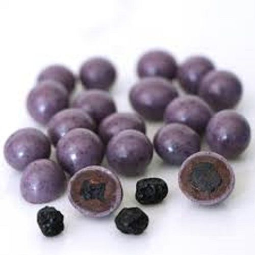 Purple Round Shape Blueberry Chocolate For All Age Groups Capacity: 500-40000L Liter/Day