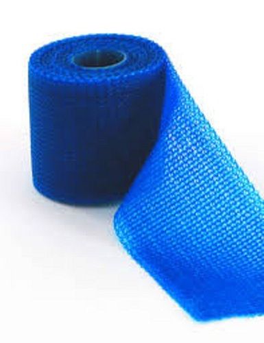 Blue Cotton Recyclable Woven Rectangle Shape Fiber Cast Synthetic Bandage