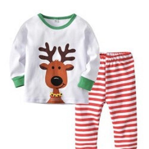 Multi Color Breathable Full Sleeve Pure Cotton Material Kids Nightwear