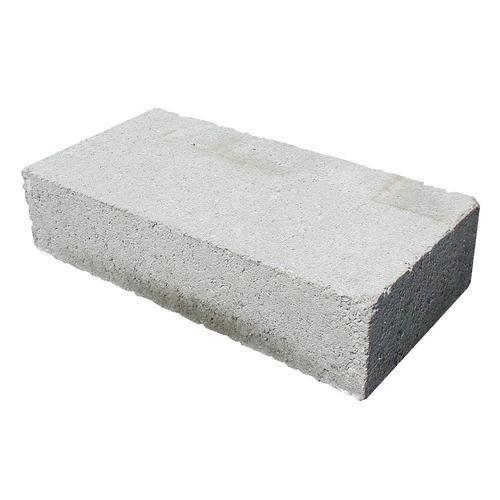 Gray 8.5X4.2X2.5 Inches 20Mm Thick Water Resistance Plain Concrete Rectangular Rcc Block