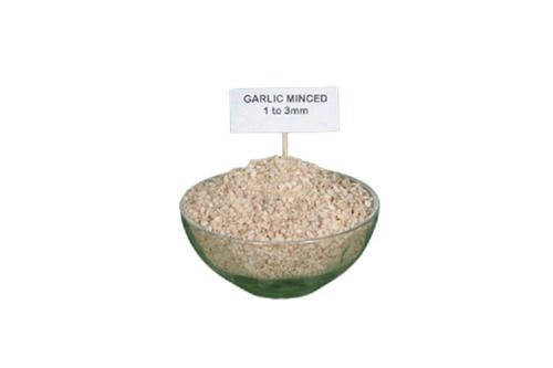 Fresh And Pure 1 To 3 MM Dehydrated White Minced Garlic For Cooking