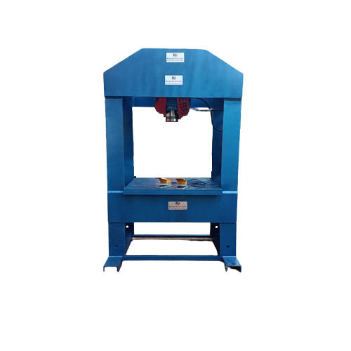 Heavy Duty 100 Ton Power Operated Press Machine With Low Maintenance - Color: Blue