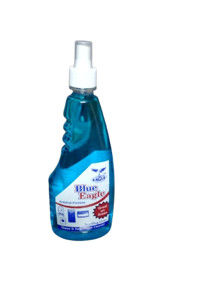 ब्लू लैवेंडर फ्रेगरेंस शाइनी और एक्स्ट्रा स्पार्कल लिक्विड ग्लास क्लीनर