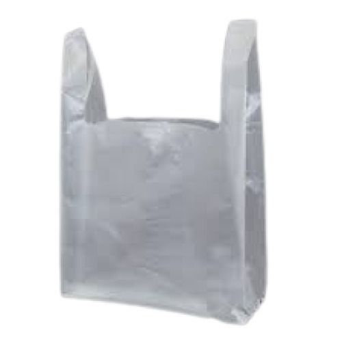 Plain White Transparent Plastic Bag