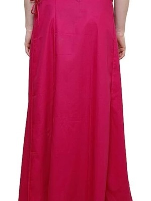 Cotton Petticoat - 40 Inch Hip Size, 39 Inch Length | Durable, Breathable, Washable Fabric with No Fade Quality