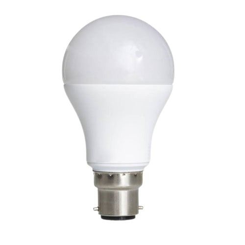 White Ceramic Round Led Bulb 9 Watt