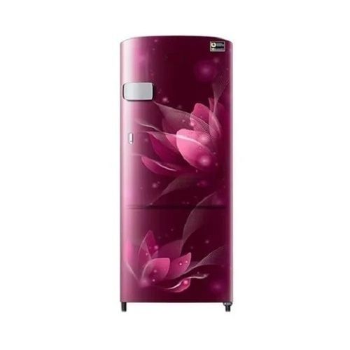 Purple 100 To 330 V 198 L/Day Automatic Defrost Electric Aluminum Steel Rectangular Base Refrigerator