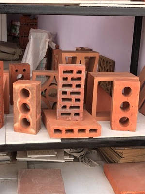 Clay Hollow Bricks - 230x110x65 mm, 230x115 mm Sizes | Multicolor, Abrasion Resistant, Fire Brick, Heat-Insulating, High Strength, Lightweight, Low Water Absorption