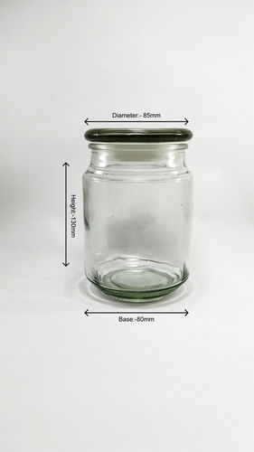 Color And Transparent 1000Ml 18Oz Vacuum Glass Jar