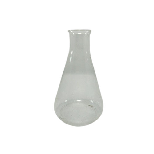 250 Ml Glass Borosilicate Conical Flask - 250ml Capacity, Heat-Resistant, Secure Stopper, Transparent | Chemical Durability, Precise Measurements