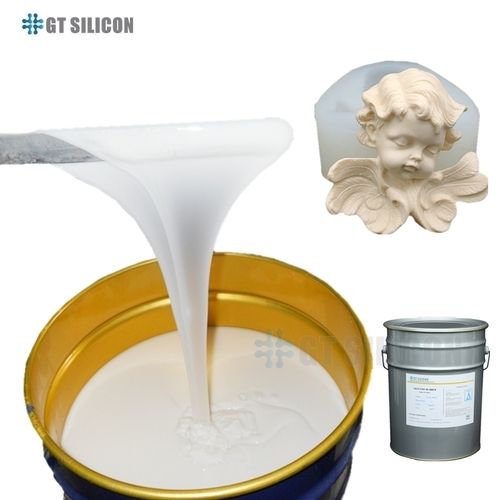 Rtv-2 Translucent Color Liquid Silicone Rubber For Sculpture Mold Making