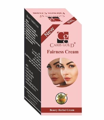 Beauty Herbal Caris Gold Fairness Cream - 10g for All Skin Types | Natural Herb Ingredients External Use Skin Brightening Care