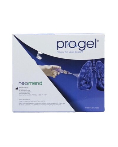 Bard Progel Lung Air Leak Prevent Sealant