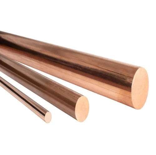 Brown Corrosion Resistant Round Copper Rod