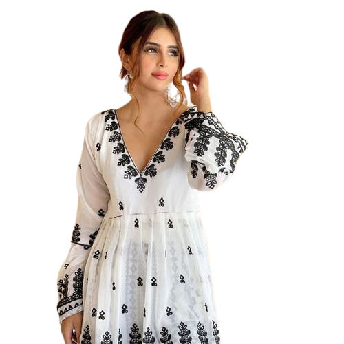 embroidered kurtis