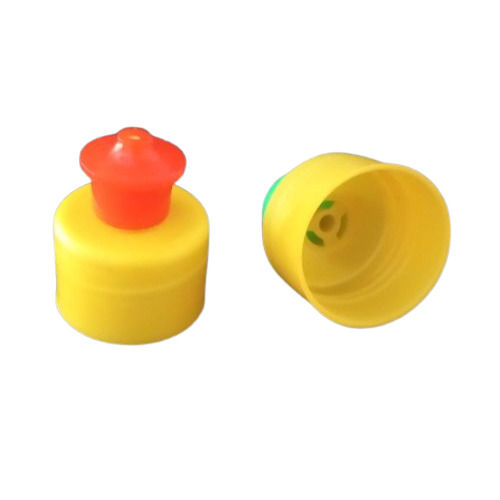 Green-Yellow / White Red 28Mm Push Pull Pet Bottle Cap