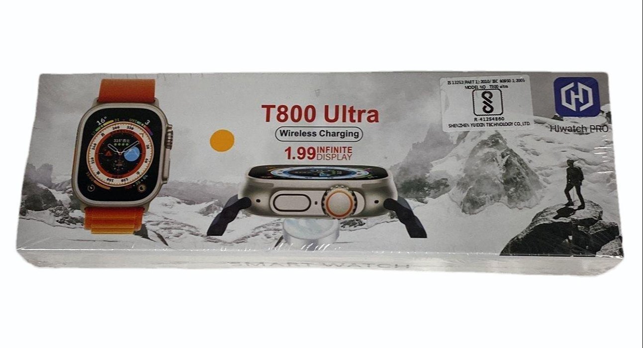 T800 Ultra Smartwatch 1.99 Wireless Charging