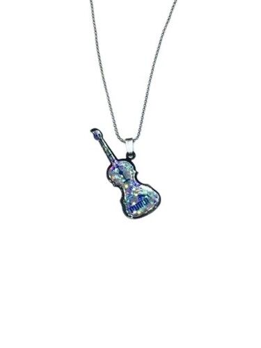 Guitar Design Pendant Chain Locket Gender: Children