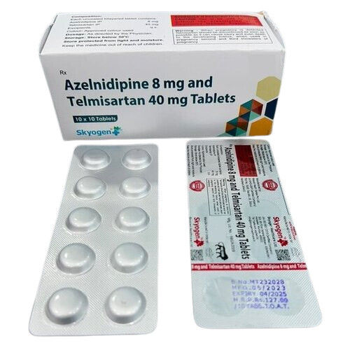 Azelnidipine 8mg And Telmisartan 40mg Tablet