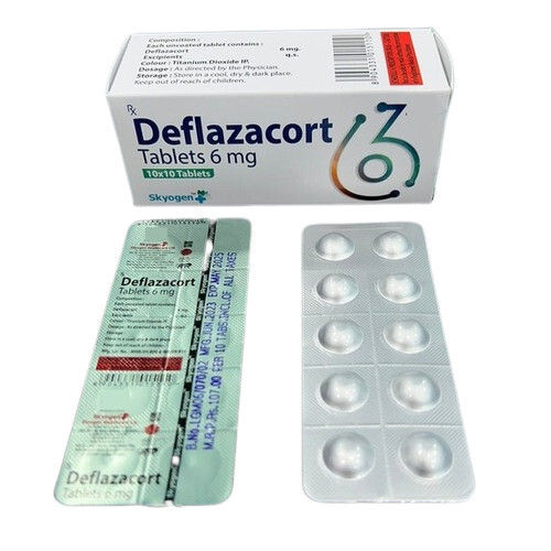  Deflazacort Tablets 6 Mg