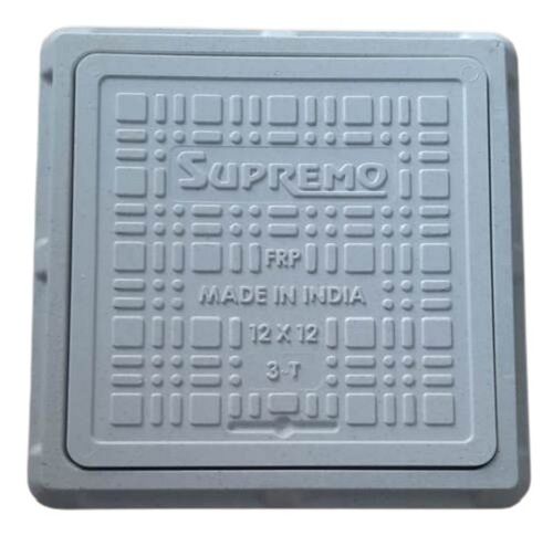 Square Frp Manhole Cover With 3 Ton Load Capacity