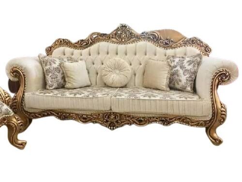 Premium Design Golden Modern Sofa Set