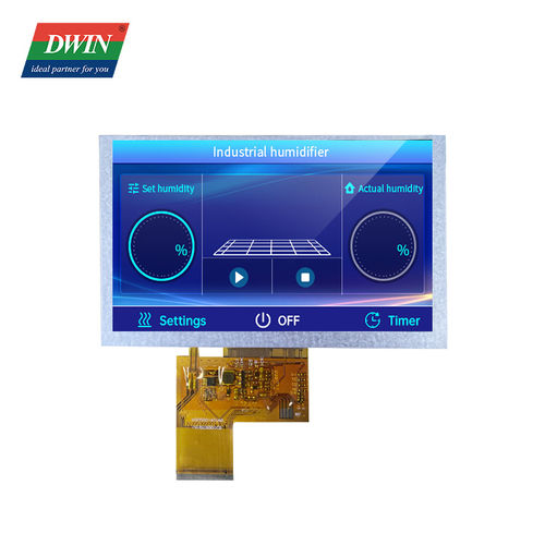 DWIN 5 inch High Brightness 900nit 800x480 TFT LCD Module With Resistive Touch Application: Advertisement