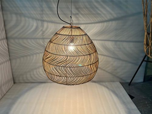 Rattan Cane Hanging Lamps