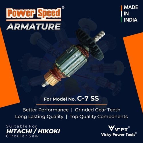 Power Speed Armature for Hitachi Hikoki C-7 SS 190mm Circular Saw