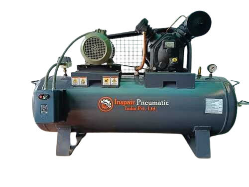Green 4kw 5.5hp 0.6m3min 12.5bar Middle High Pressure Piston Air Compressor  With Air Tank at Best Price in Hebei