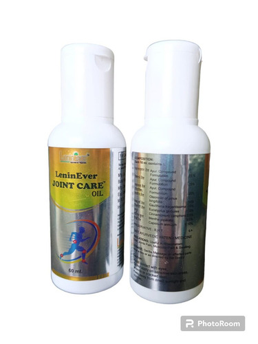 Leninever Joint Care Oil - 100% Pure Mahanarayan, Vishgarvh, Mahamas & Gandhpurna Oils | Pain Relief For Rheumatism, Gout, And Muscular Discomfort, All Ages, Liquid Form