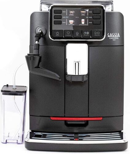 Gaggia Cadorna Milk - Stainless Steel, Elegant Compact Design | One-Touch Brewing, Integrated Milk Frother, Customizable Settings
