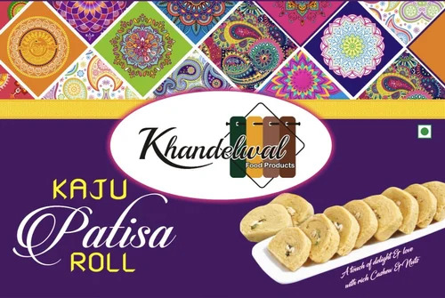 Sweet Kaju Patisa Roll - Feature: Easy To Digest