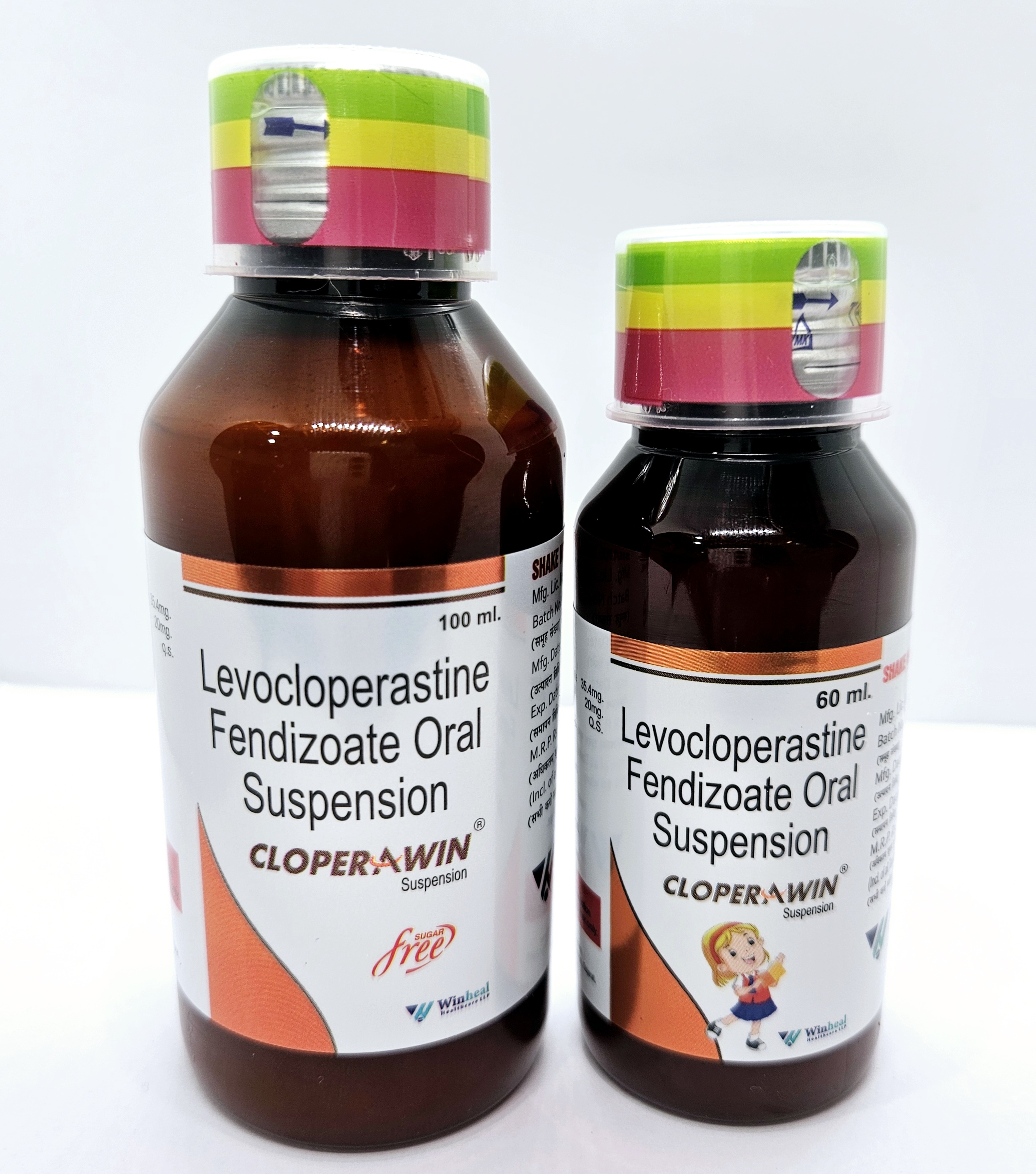 Levocloperastine Oral Suspension - 35.4mg Fendizoate + 20mg HCL | Fast-Acting, Non-Drowsy, Pediatric-Friendly for Respiratory Comfort