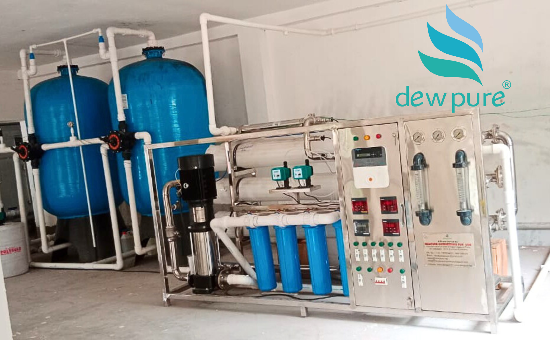 Industrial Water Treatment Plant - Stainless Steel, 4 kW Power, 440 Volt | Customizable Solutions, High-Volume Capacity, Removes Contaminants, Improves Water Quality, Reliable Performance, Automated Controls, Low Maintenance Needs