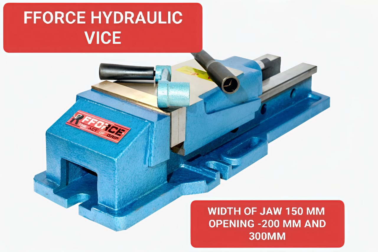 Hydraulic Power Machine Vise 2 - Color: Blue