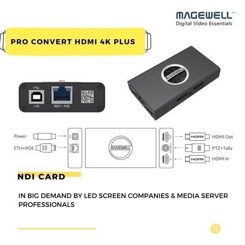 Magewell Pro Convert 12G SDI 4K Plus Video Capture Card