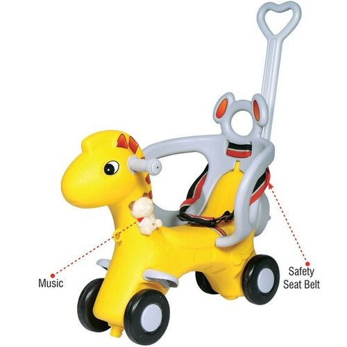 HIGH QUALITY GIRAFFE PUSH-N-SCOOT (HANDLE) FOR KIDS