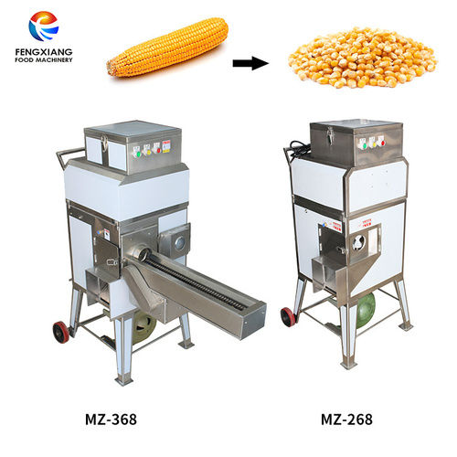 Stainless Steel Fresh And Sweet Waxy Corn Threshing Machine