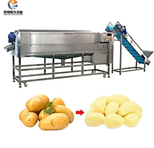 Spot Sales Commercial Multi-Material Potato Carrot Taro Large Spiral Cleaning Peeling Machine