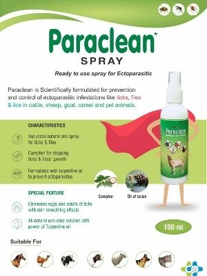 paraclean spray with potent camphor & oil of turpin