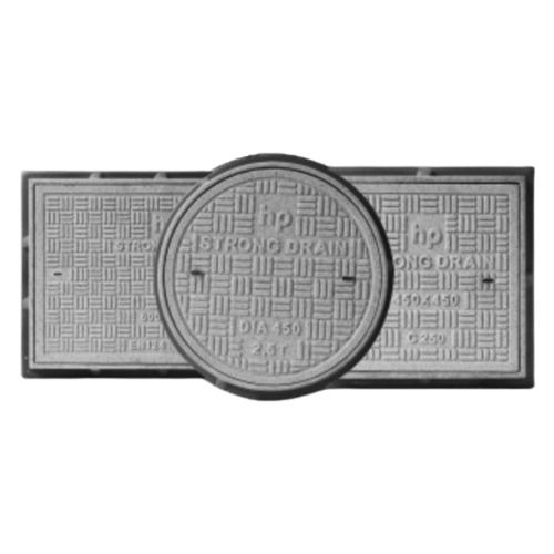 Round FRP Manhole Cover And Gully Cover With Gratings