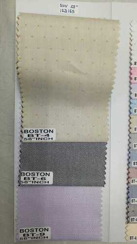 Boston BT4 Cotton Shirting Fabric