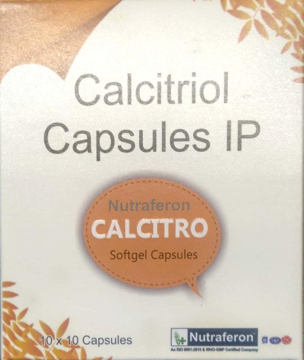 Nutraferon Calcitro Capsule - Ingredients: Calcitriol