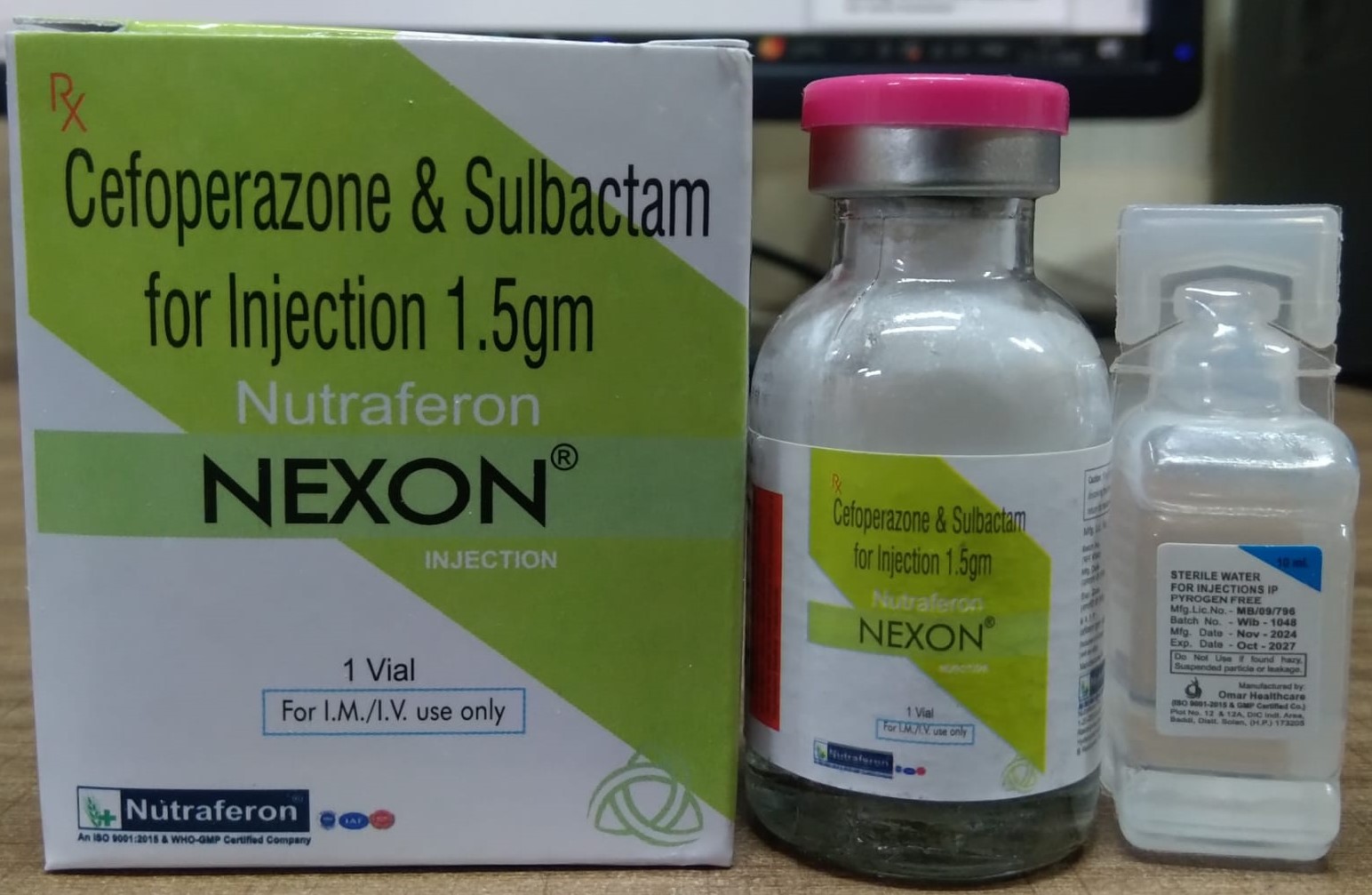 Cefoperazone+Sulbactam Injection - Physical Form: [