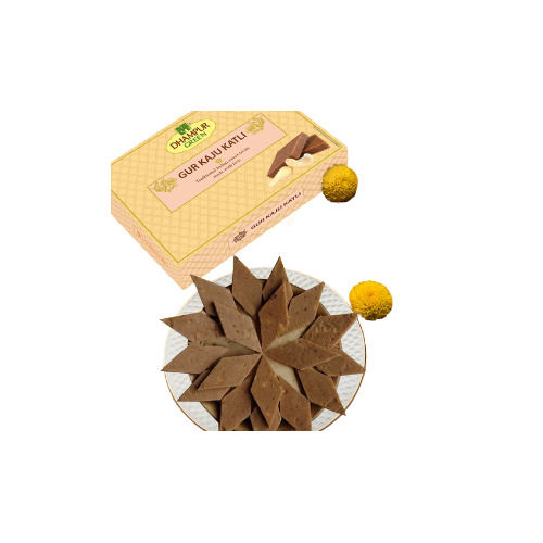 Dhampur Green Gur Kaju Katli 400gm